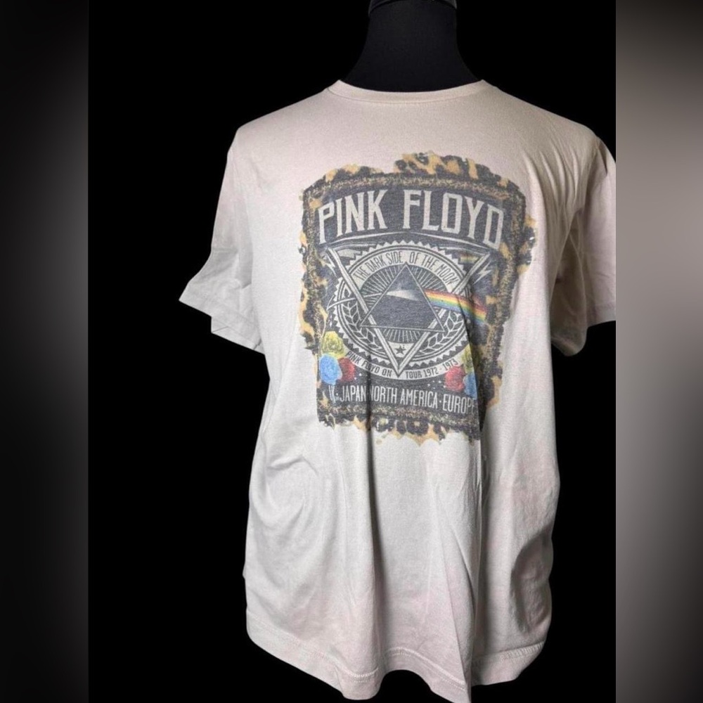 Pink Floyd “Dark Side of the Moon” Tour 1972-1975 Graphic Tee by Bella + Canvas